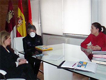 Rosa Romero con Carmen Lozano