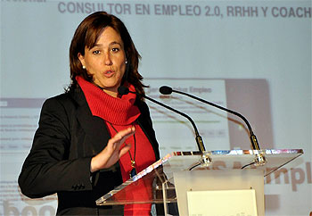 Rosa Romero en el I Congreso Iniciador CLM