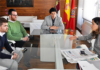 Reunión con miembros del Club Deportivo Caminos de Ciudad Real