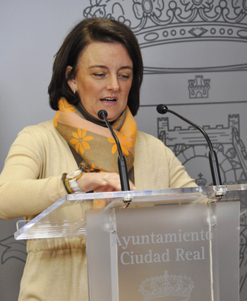 La Concejala de Educación, Ana Beatriz Sebastía