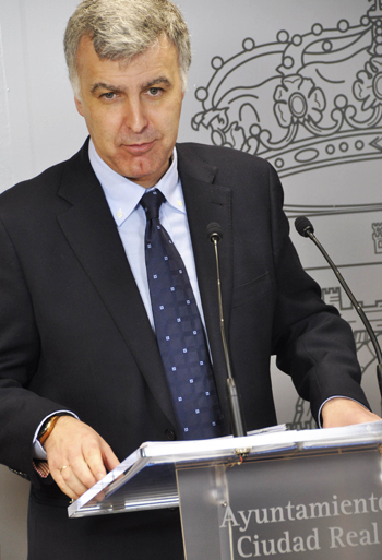 El Portavoz del Gobierno, Pedro Martín