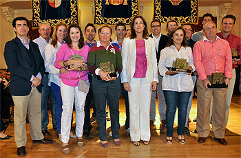 Ganadores del Torneo de Golf categoría absoluta