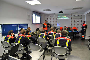 Curso de la Agrupación de Protección Civil de Ciudad Real