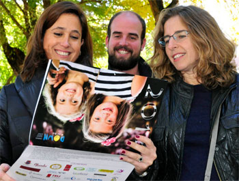 Presentación del calendario de la Asociación de Síndrome de Down Caminar