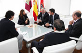  Rosa Romero con el presidente de la Federación Española de Karate