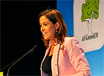 Rosa Romero durante su intervención