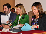 Rosa Romero en la presentación de ABC Ciudad Real