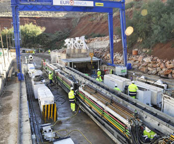 La Alcaldesa de Ciudad Real visita las obras de mejora de la depuración de las aguas residuales de la capital, una inversión de 14,8 millones de Euros que garantiza el consumo de agua en la ciudad para futuros desarrollos urbanísticos e industriales