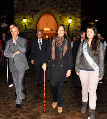 procesión de San Miguel Arcángel y el Cristo de la Salud