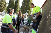 Obras en el Camposanto