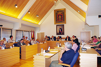 Pleno en el Ayuntamiento de Ciudad Real