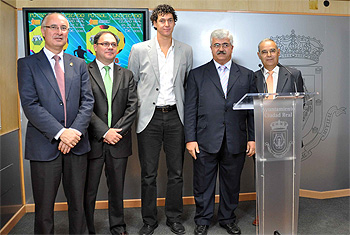 Acto de presentación del torneo de fútbol