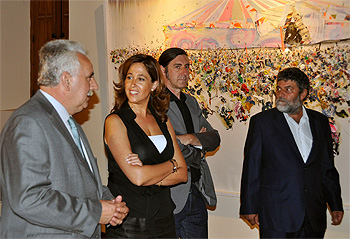 Inauguración de la exposición exposición del IV Premio de Pintura Jesús Bárcenas