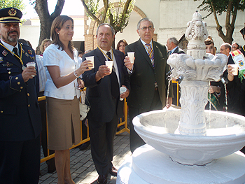 La alcaldesa en las fiestas de Socuéllamos