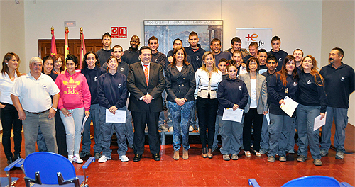 Entrega de diplomas de la Escuela Taller Alfonso X El Sábio