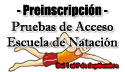 Escuela de Natación - Preinscripción 01 al 07 de septiembre