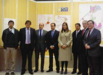 La alcaldesa en la inauguración del Salón Inmobiliario