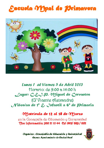 Escuela de Primavera 2013