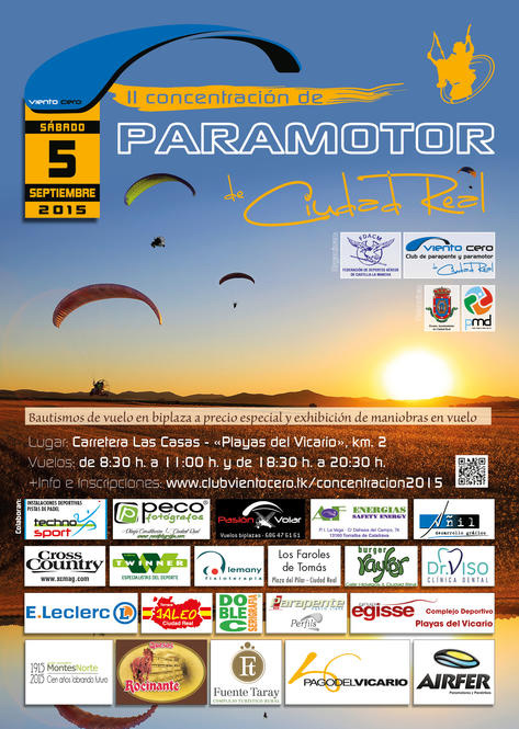  II Concentración Nacional de Paramotor de Ciudad Real