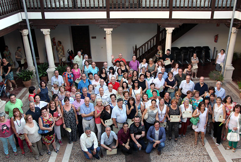 Entrega de diplomas del XXIII del Curso de pintura Manuel López-Villaseñor