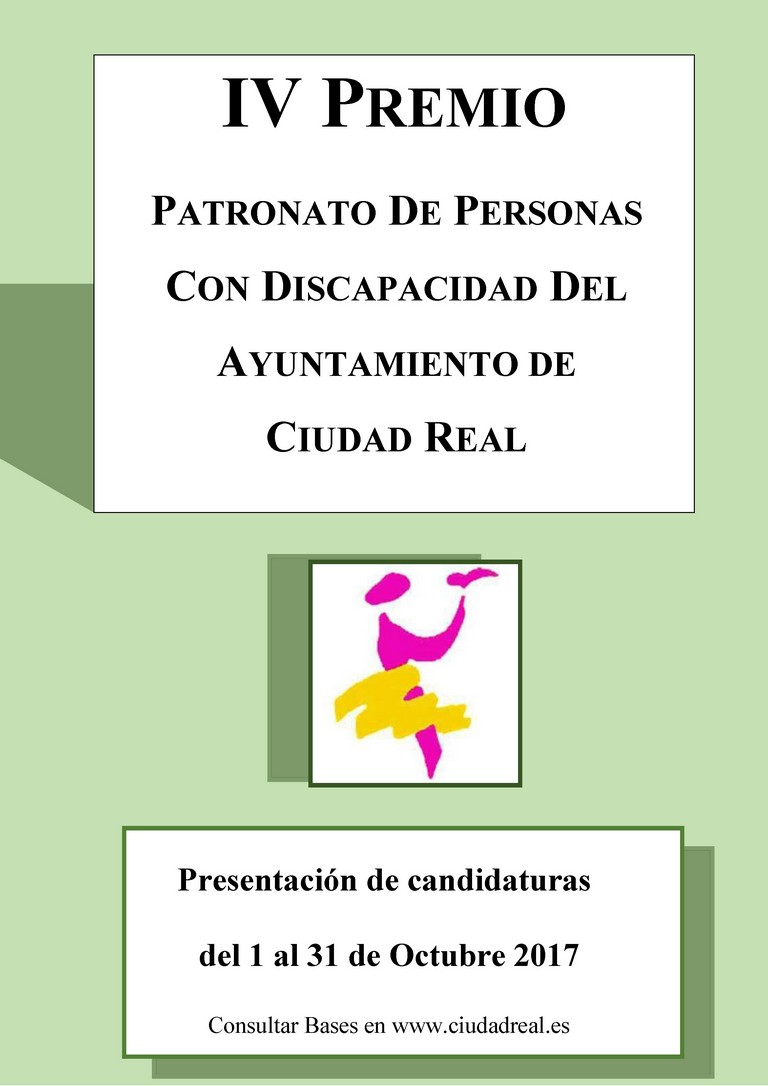  Premio a la Labor a favor de Personas con Discapacidad