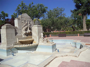 Fuente ornamental